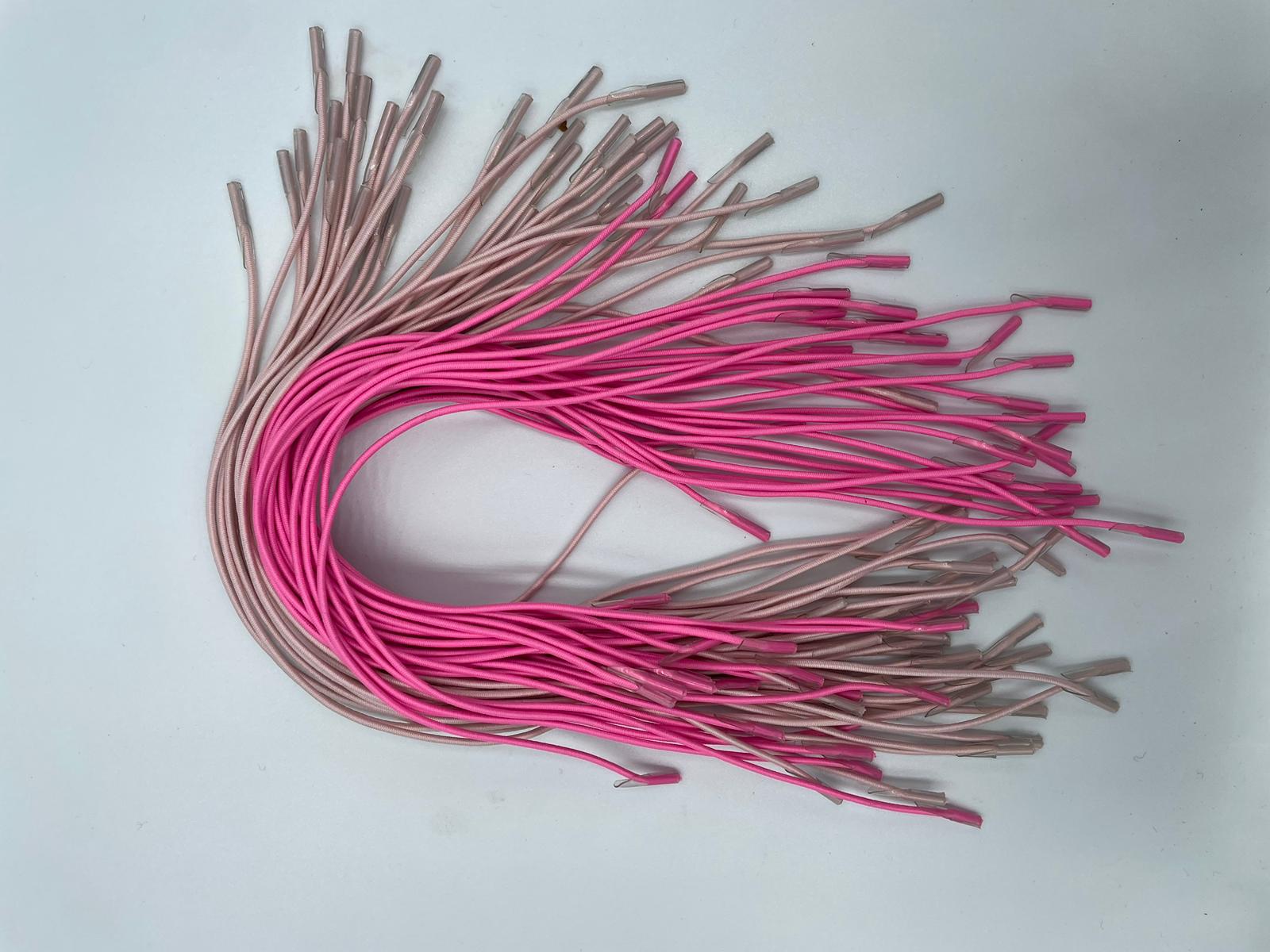 White elastic folder band