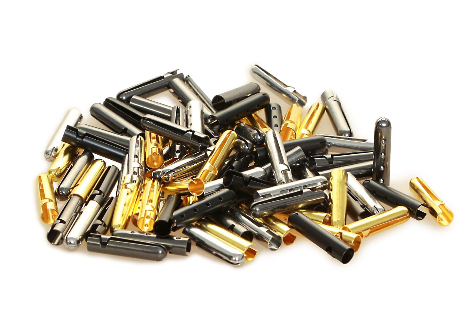 Silver cord tips