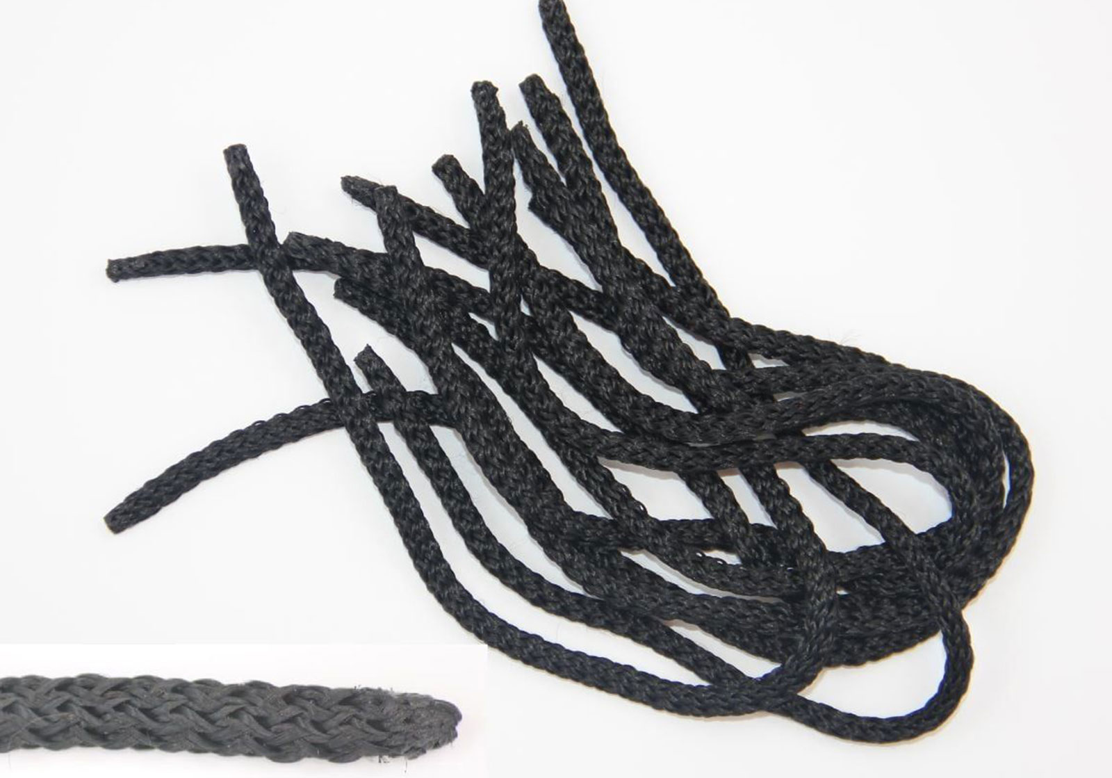 Sznurki skręcane do toreb