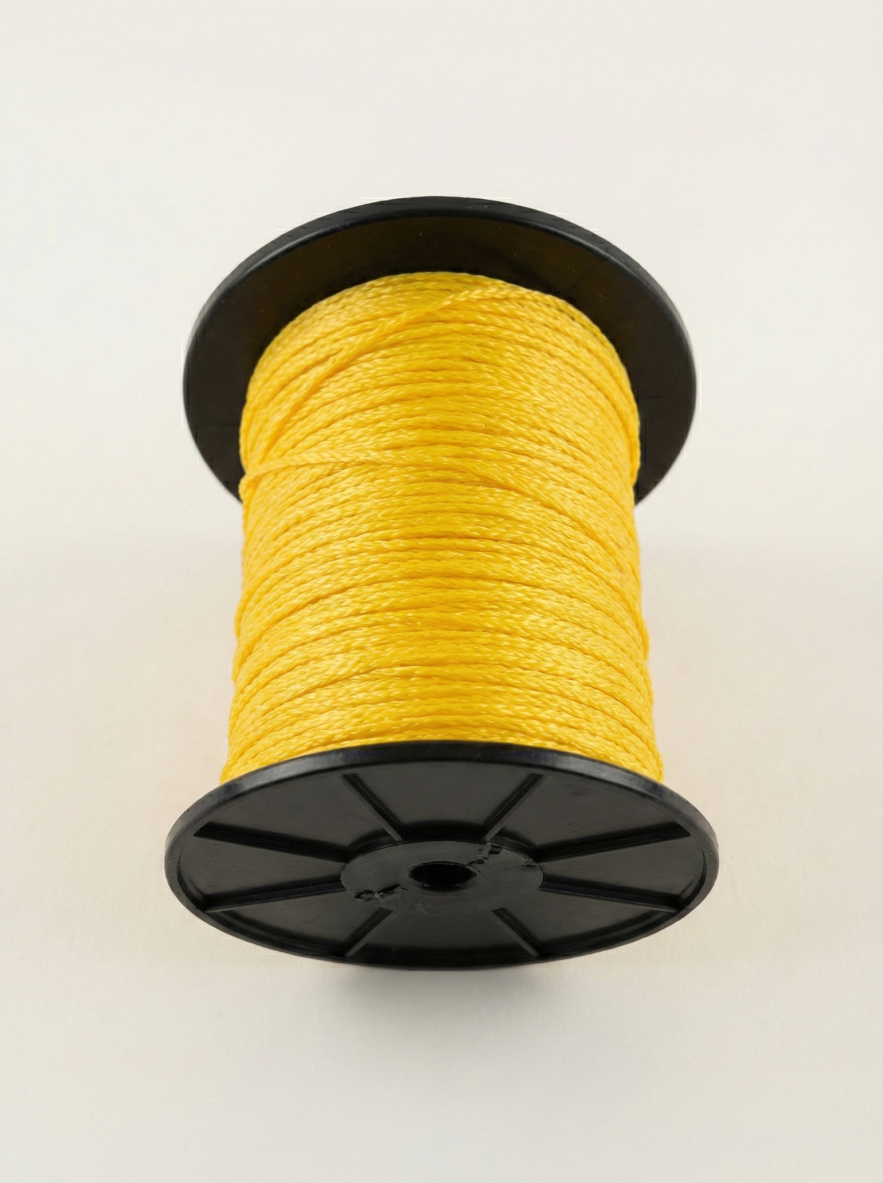 Yellow marking cord – close-up