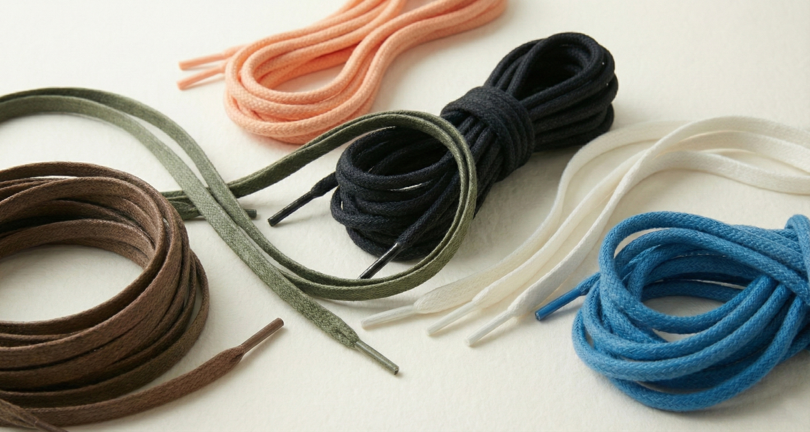 Sznurowadła woskowane eleganckie