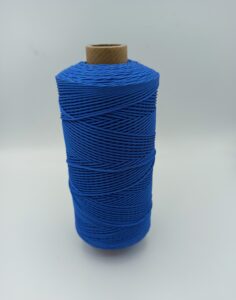 nici plecione niebieskie na szpuli, producent sznurków odzieżowych, producent sznurków ozdobnych