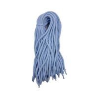 błękitny sznurek odzieżowy z bawełny