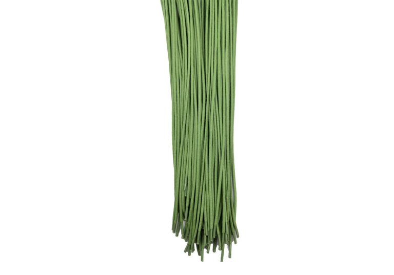 zielone sznurowadła woskowane producent