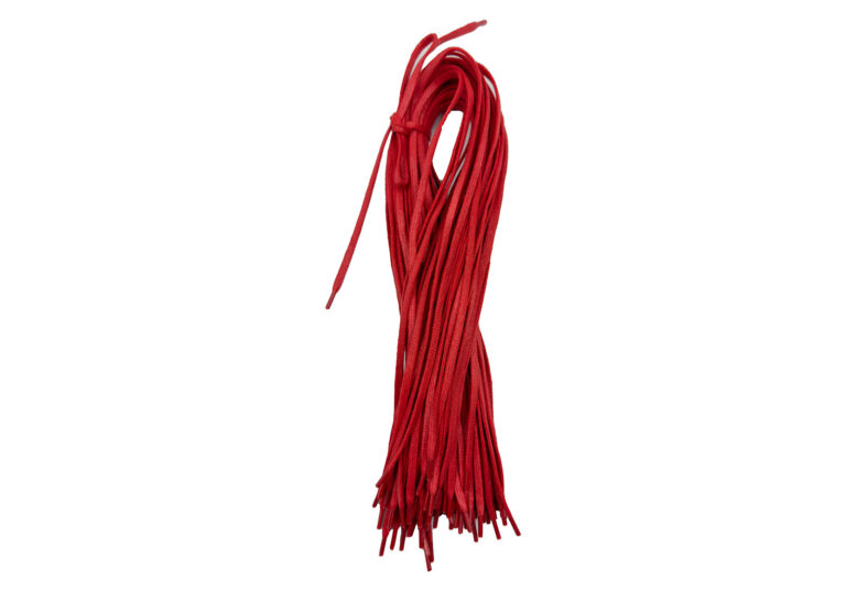 sznurowadła woskowane producent czerwone