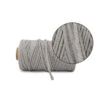 szary bawełniany sznurek na szpuli, producent sznurki skręcane