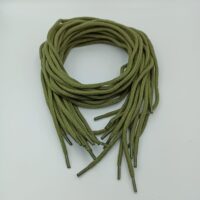 sznurowadła bawełniane w kolorze zielonym khaki