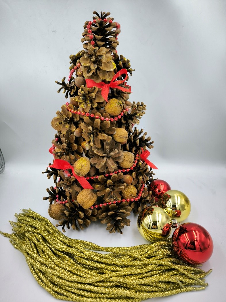 życzenia świąteczne od pracowników hurtowni pasmanterii, producent sznurków ozdobnych