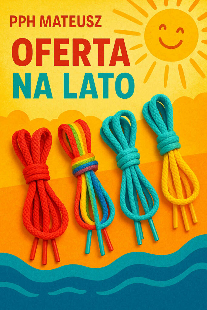 Producent sznurków - oferta na lato